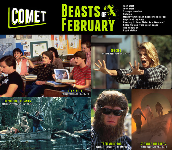 Comet TV February